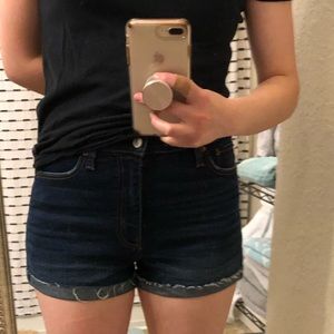Abercrombie High Rise Shorts (Stretch)